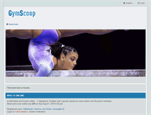 Tablet Screenshot of gymscoop.com